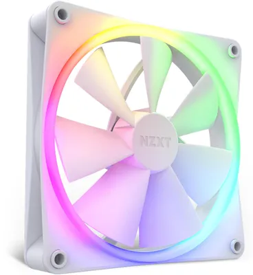 Produktbild von NZXT F140 RGB, Ventilator, 14 cm, 500 RPM, 1800 RPM, Weiß