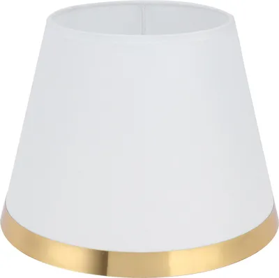 Zdjęcie produktu dla Abażur z tkaniny w stylu europejskim Nowoczesny abażur do lampy stołowej E27 Lampa podłogowa SuppliesPX129 Biały
