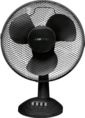 Produktbild von Clatronic® Ventilator mit Schwenkfunktion | leise 3Stufen | Ø 30cm | Tischventilator 40W |Fan | Tischventilator sehr leise | VL 3602 schwarz