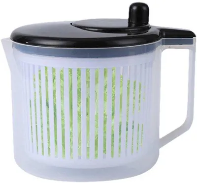 Produktbild von Salatenspinner, Handbetätigter, Abwasserkanal, Fruchtwaschanlage, Küchenhilfsmittel, Gemüseentwässerer, Salatkom, Spinntrockner, Gemüsewinden