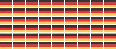 Produktbild von Mini Aufkleber Set - Pack glatt - 20x12mm - selbstklebender Sticker - Fahne - Germany - Deutschland - Flagge / Banner / Standarte fürs Auto, Büro, zu Hause und die Schule - 54 Stück