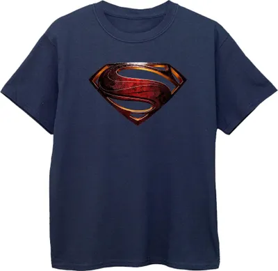 Produktbild von Superman - T-Shirt für Jungen BI608 (140-146) (Marineblau)