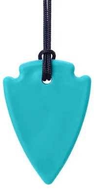 Produktbild von Ark Therapeutics Kaukette Spielzeug für Kinder und Erwachsene Discrete kauwketting in pijlpuntvorm voor kinderen en volwassenen met kauwbehoefte, ook bij nagelbijten.