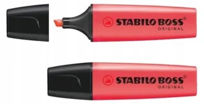 Produktbild von Stabilo BOSS Original Textmarker Rot Zuverlässig