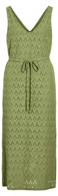 Produktbild von VILA Elegantes Kleid mit V-Ausschnitt und Lochmuster-Design Größe: XS