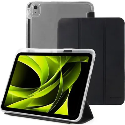 Immagine prodotto di Custodia protettiva per iPad Air 11 M4/M3/M2, Mobile Origin Easy Tablet Case, nero-trasparente