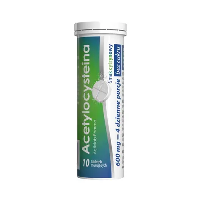 Image de Acétylcystéine Activlab Pharma 10 comprimés effervescents