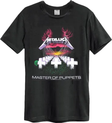 Produktbild von Metallica - T-Shirt Master Of Puppets - Amplified - grau