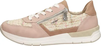 Image de Rieker Sneakers Laag  Sneakers Laag - Roze - Maat 38