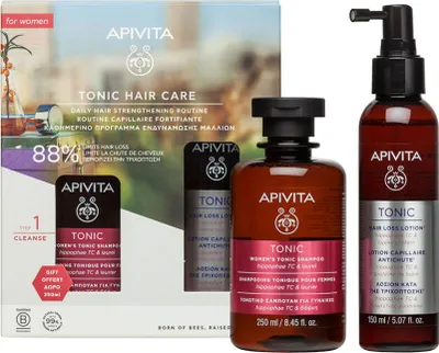 Zdjęcie produktu dla Apivita Promo Frauen Tonic Shampoo 250ml & Tonic Lotion 150ml