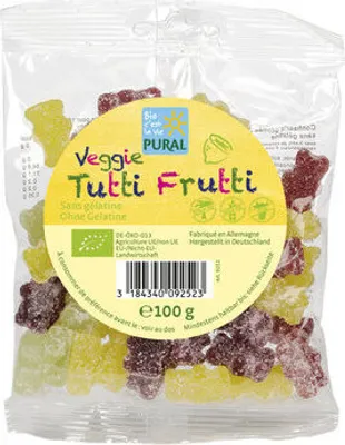 Produktbild von Tutti Frutti Fruchtgummi - ohne Gelatine 100g 6er Pack