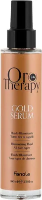 A product shot of a bottle of hair serum.