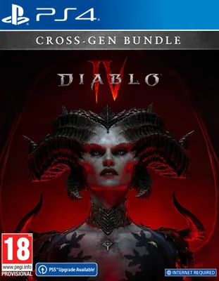 Zdjęcie produktu dla Activision Blizzard Diablo IV, PlayStation 4, Tryb multiplayer, od 17 lat, Nośnik fizyczny