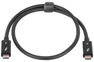 Produktbild von Akyga AK-USB-33, 0,5 m, USB C, USB C, Thunderbolt 3, 40 Gbit/s, Schwarz