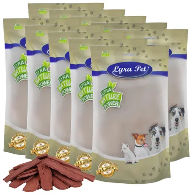Produktbild von 10 kg Lyra Pet® Pferdefleischstreifen
