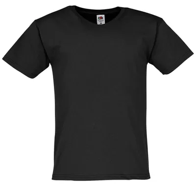 Immagine prodotto di Fruit of the Loom Original T con scollo a V Colore: nero Taglia: S