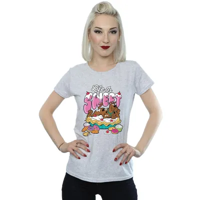 Produktbild von Scooby Doo - T-Shirt für Damen BI38641 (XL) (Schwarz)