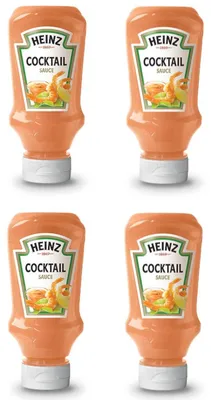 Zdjęcie produktu dla Heinz Cocktail Sauce Kopfsteher Squeeze bottle 220 ml 4 pack