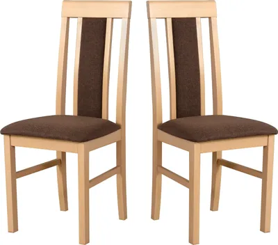 Image de Chaise de salle à manger, lot de 2 « Nilo 2 », sonoma, soro 28