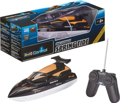 Obrázok produktu pre Revell Control 24136 Spring Tide I Diaľkovo ovládaný RC čln I pre deti a dospelých od 8 rokov I S LI-ION batériou pre hodiny zábavy I GHz diaľkové ovládanie I Ideálny pre začiatočníkov