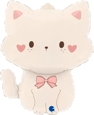 Image de Shape Ballon en plastique Chat | 56 cm