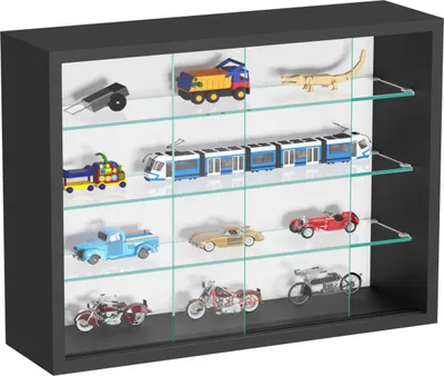 Produktbild von VDD Vitrine Wandmontage Mandosa M Schwarz