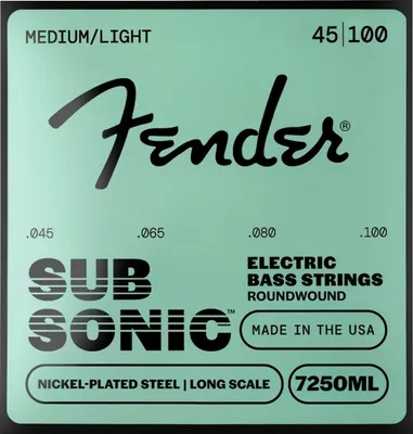 Image de Fender Super Bass 7250s 45-100 7250ML