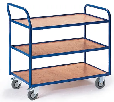 Produktbild von Rollcart Etagenwagen 08-7436 blau 60,0 x 111,0 x 98,0 cm