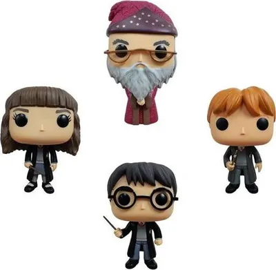 Zdjęcie produktu dla Harry Potter POP! Movies Vinyl Figuren 4er-Pack W1 9 cm