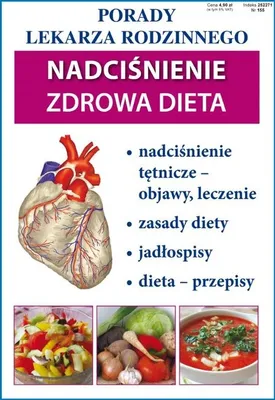 Obrázek produktu pro Porady Lekarza Rodzinnego Nadciśnienie Zdrowa dieta - (Buch auf Polnisch)