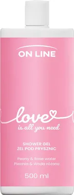 Produktbild von ONLINE Emotions Duschgel Pfingstrose Rosenwasser 500ml