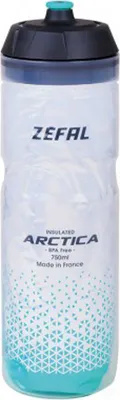 Obrázok produktu pre Zefal Arctica 75 750ml strieborná karibská zelená fľaša