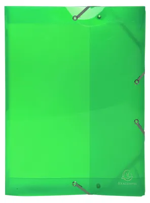 Produktbild von Archivbox Polypropylen A4 Rücken 25 mm Anisgrün Exacompta Iderama 4 Stück