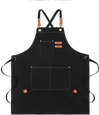 Produktbild von Kunstenaarschort mit Kunststoff, 3 Taschen, verstellbar