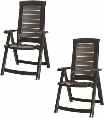 Produktbild von Aruba SET 2 x Klappsessel graphit