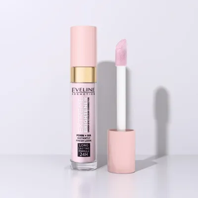 Obrázok produktu pre Eveline Cosmetics Extreme Brightener – korektor, dlhotrvajúci efekt, lesklý finiš