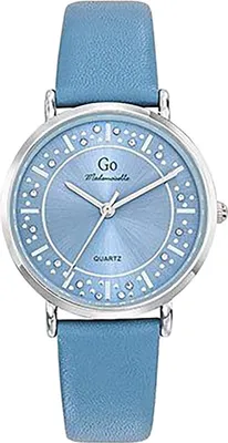 Immagine prodotto di Girl Only orologio da donna con cinturino in pelle Mademoiselle orologio analogico al quarzo blu UGO699587