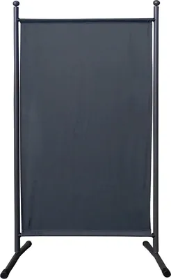 Produktbild von Grauer Paravent - Raumteiler für Innen und Außen - 1 Stück - 180 x 78 cm
