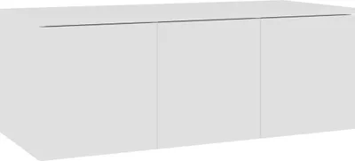 Produktbild von vidaXL TV-Schrank Weiß 80x34x30 cm Holzwerkstoff