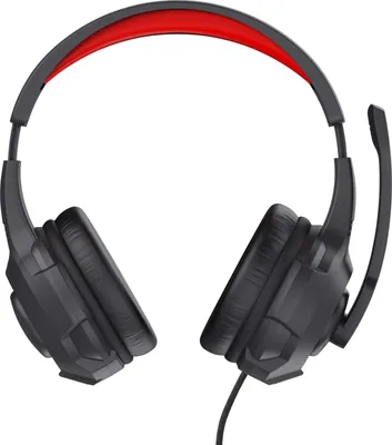 Image de TRUST Trust 24785 casque/écouteurs Bandeau filaire Gaming Noir, Rouge