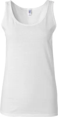 Image de Gildan Damen Tank Top BC487 (2XL) (Weiß)
