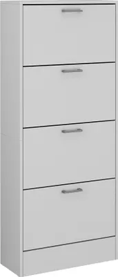 Produktbild von Vicco Schuhkipper Gregor, 63 x 150 cm, Weiß/Weiß