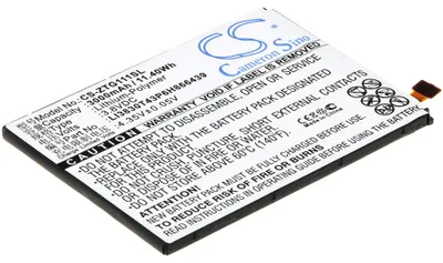 Imagen del producto de TECHTEK Batería compatible con [ZTE] G111, N9518, Warp Elite sustituye LI3830T43P6H866439, para Li3830T43P6h966439