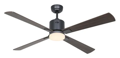 Obrázek produktu pro Stropní ventilátor ECO NEO III 132, barva bazaltově šedá – ořech/třešeň, WiFi, s osvětlením