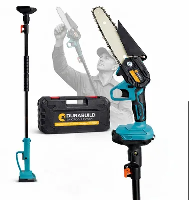 Produktbild von Teleskop-Kettensäge 166 cm – ausziehbare Astsäge mit 6-Zoll-Blatt für Äste und Bäume
