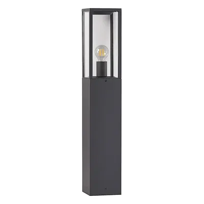 Produktbild von Lindby Wegeleuchte Peldar, anthrazit/klar, 80 cm