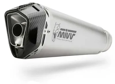 Image de MIVV Delta Race système d'échappement slip-on en acier inoxydable homologué pour HONDA X-ADV 750