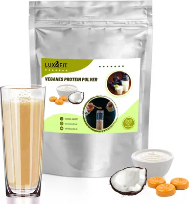 Obrázok produktu pre Jogurt Toffee Coconut Vegan Protein Protein prášok bez cukru 200 g