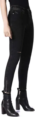 Produktbild von Diesel Skinzee-Zip 0687G Damen Jeans Slim Skinny