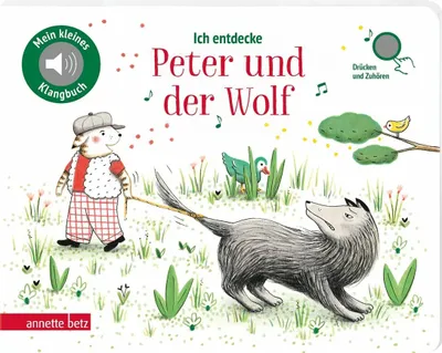 Immagine prodotto di Ich entdecke Peter und der Wolf - Pappbilderbuch mit hochwertigem Sound (Mein kleines Klangbuch)
